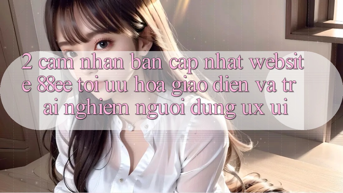 2. Cảm nhận Bản Cập Nhật Website 88ee: Tối Ưu Hóa Giao Diện Và Trải Nghiệm Người Dùng (UX/UI) 2. Cảm nhận Bản Cập Nhật Website 88ee: Tối Ưu Hóa Giao Diện Và Trải Nghiệm Người Dùng (UX/UI)