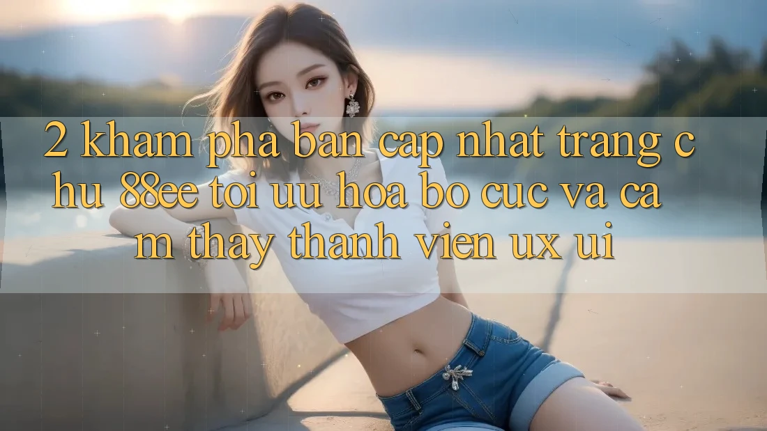 2. Khám Phá Bản Cập Nhật Trang chủ 88ee: Tối Ưu Hóa Bố cục Và Cảm thấy Thành viên (UX/UI)