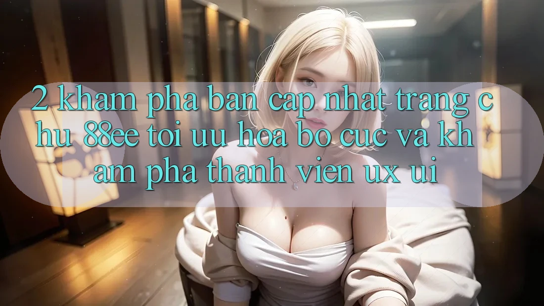 2. Khám Phá Bản Cập Nhật Trang chủ 88ee: Tối Ưu Hóa Bố cục Và Khám phá Thành viên (UX/UI)