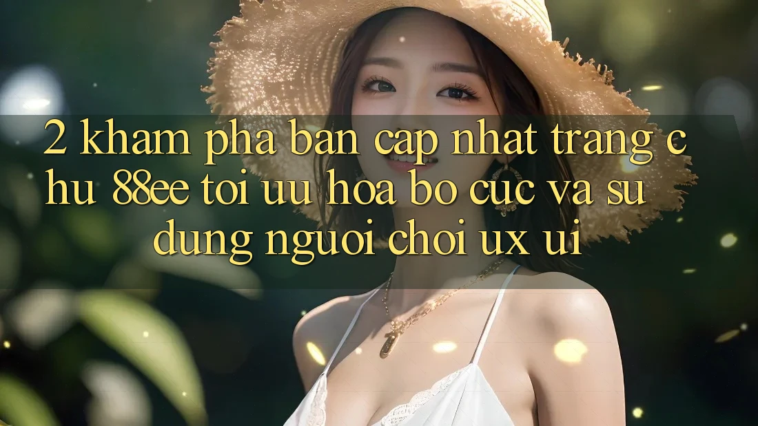 2. Khám Phá Bản Cập Nhật Trang chủ 88ee: Tối Ưu Hóa Bố cục Và Sử dụng Người chơi (UX/UI)