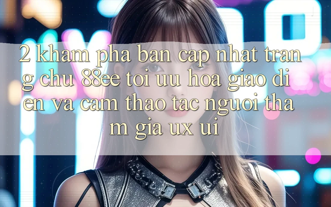 2. Khám Phá Bản Cập Nhật Trang chủ 88ee: Tối Ưu Hóa Giao Diện Và Cảm thao tác Người tham gia (UX/UI)