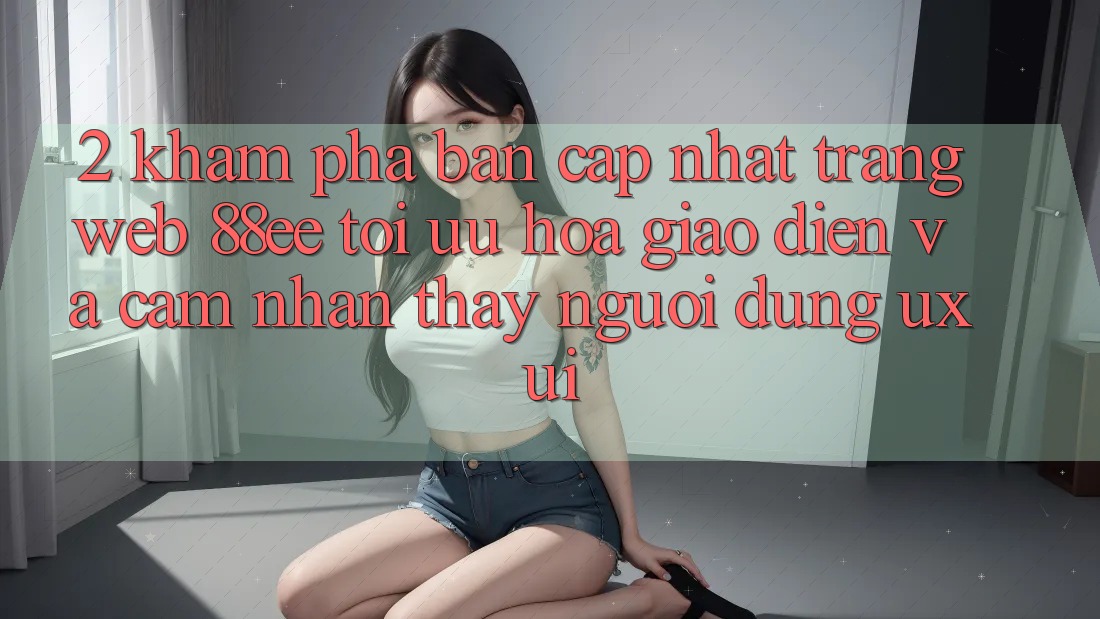 2. Khám Phá Bản Cập Nhật Trang web 88ee: Tối Ưu Hóa Giao Diện Và Cảm nhận thấy Người Dùng (UX/UI)