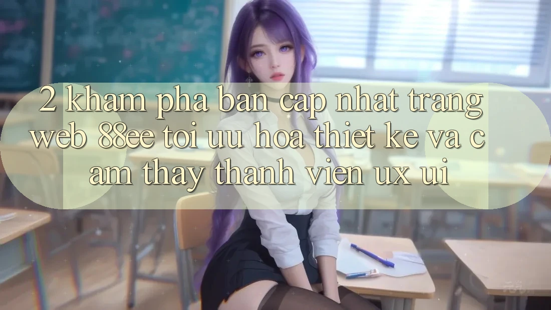 2. Khám Phá Bản Cập Nhật Trang web 88ee: Tối Ưu Hóa Thiết kế Và Cảm thấy Thành viên (UX/UI)