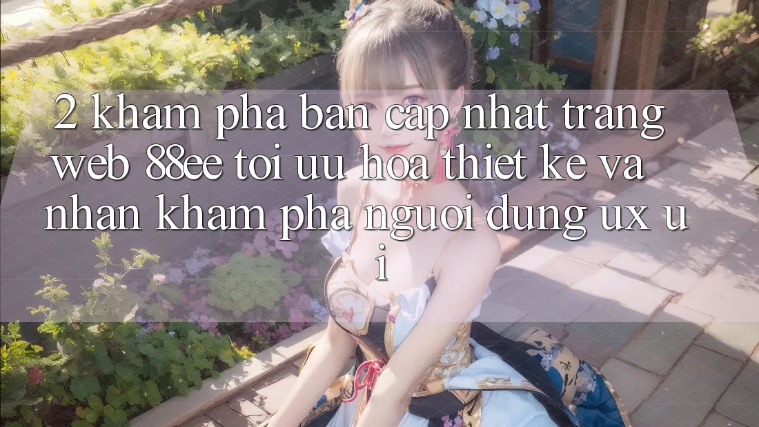 2. Khám Phá Bản Cập Nhật Trang web 88ee: Tối Ưu Hóa Thiết kế Và Nhận khám phá Người Dùng (UX/UI)