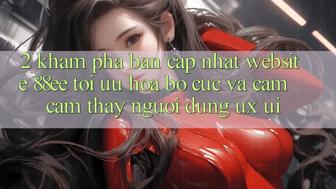 2. Khám Phá Bản Cập Nhật Website 88ee: Tối Ưu Hóa Bố cục Và Cảm cảm thấy Người Dùng (UX/UI)