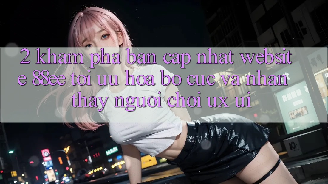 2. Khám Phá Bản Cập Nhật Website 88ee: Tối Ưu Hóa Bố cục Và Nhận thấy Người chơi (UX/UI)