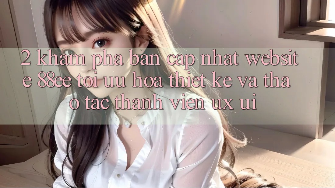 2. Khám Phá Bản Cập Nhật Website 88ee: Tối Ưu Hóa Thiết kế Và Thao tác Thành viên (UX/UI)