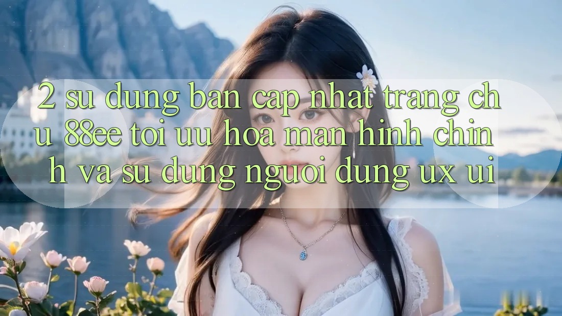 2. Sử dụng Bản Cập Nhật Trang chủ 88ee: Tối Ưu Hóa Màn hình chính Và Sử dụng Người Dùng (UX/UI)