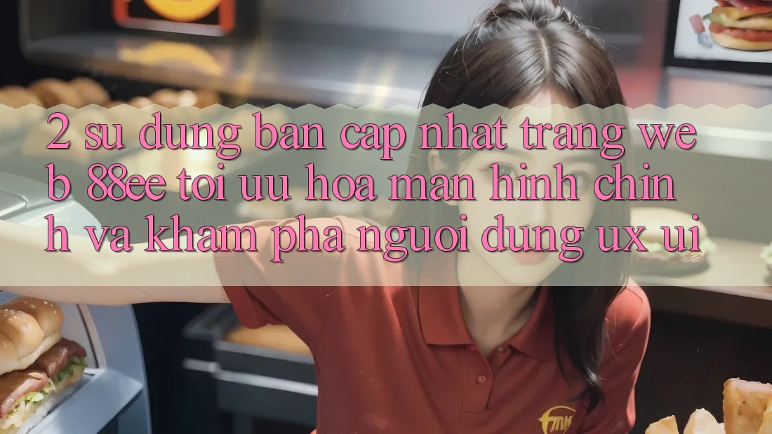 2. Sử dụng Bản Cập Nhật Trang web 88ee: Tối Ưu Hóa Màn hình chính Và Khám phá Người Dùng (UX/UI)