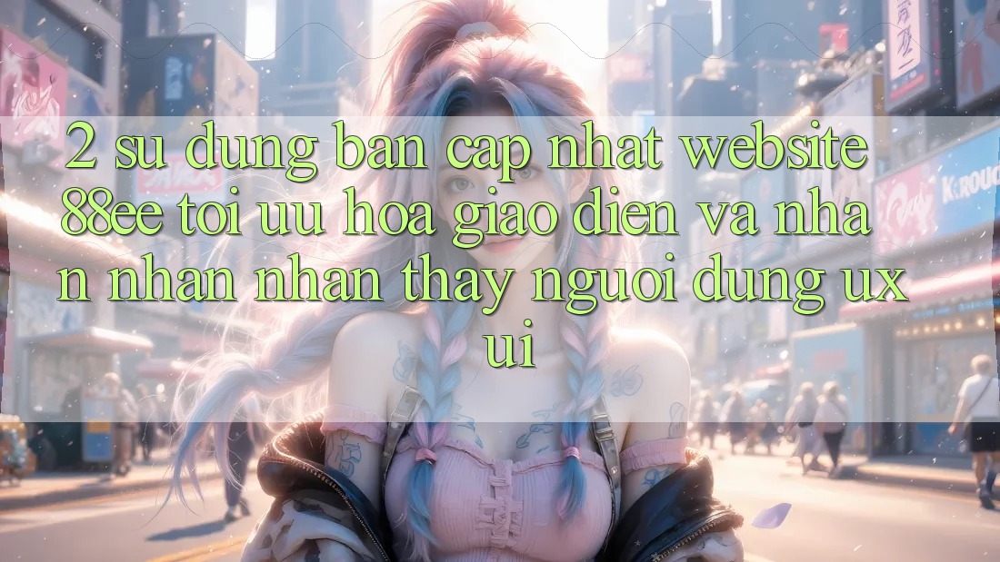 2. Sử dụng Bản Cập Nhật Website 88ee: Tối Ưu Hóa Giao diện Và Nhận nhận nhận thấy Người Dùng (UX/UI)