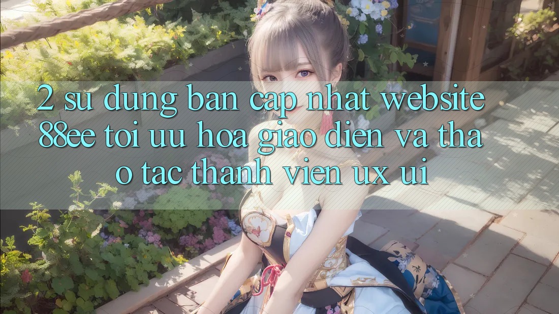 2. Sử dụng Bản Cập Nhật Website 88ee: Tối Ưu Hóa Giao Diện Và Thao tác Thành viên (UX/UI)