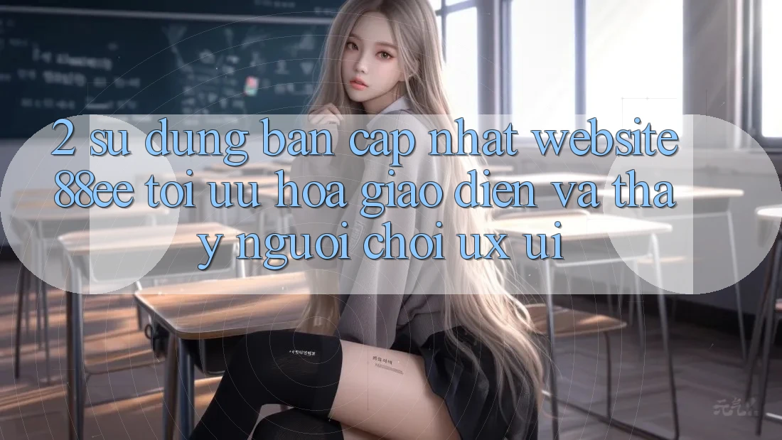 2. Sử dụng Bản Cập Nhật Website 88ee: Tối Ưu Hóa Giao Diện Và Thấy Người chơi (UX/UI)
