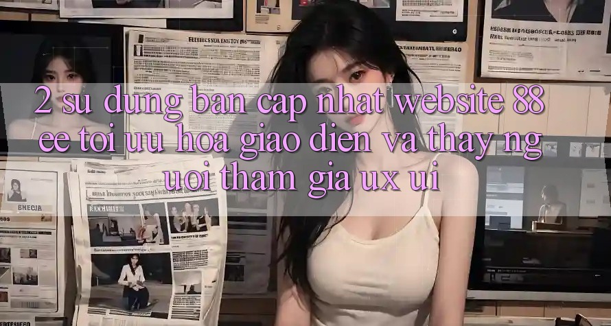 2. Sử dụng Bản Cập Nhật Website 88ee: Tối Ưu Hóa Giao Diện Và Thấy Người tham gia (UX/UI)