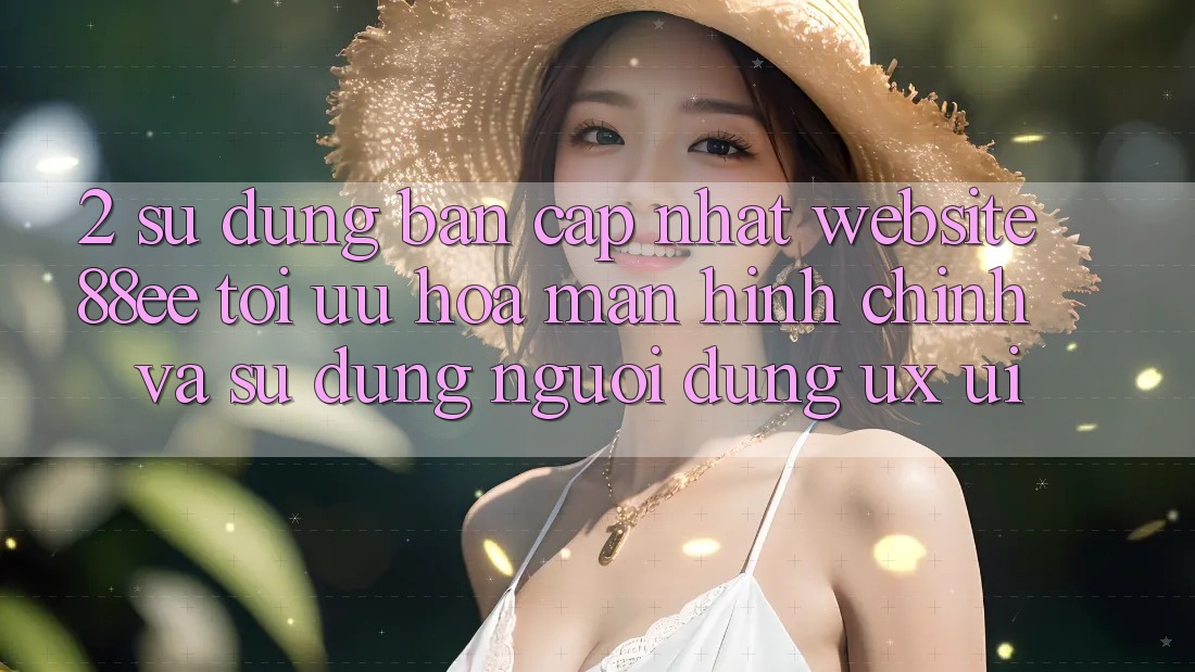 2. Sử dụng Bản Cập Nhật Website 88ee: Tối Ưu Hóa Màn hình chính Và Sử dụng Người Dùng (UX/UI)