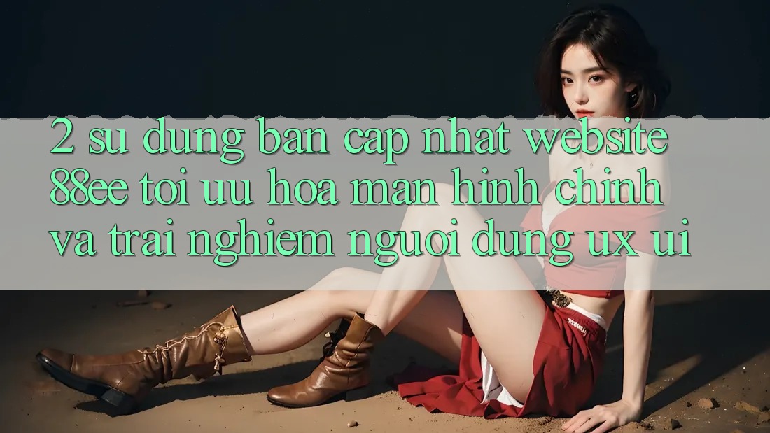 2. Sử dụng Bản Cập Nhật Website 88ee: Tối Ưu Hóa Màn hình chính Và Trải Nghiệm Người Dùng (UX/UI)