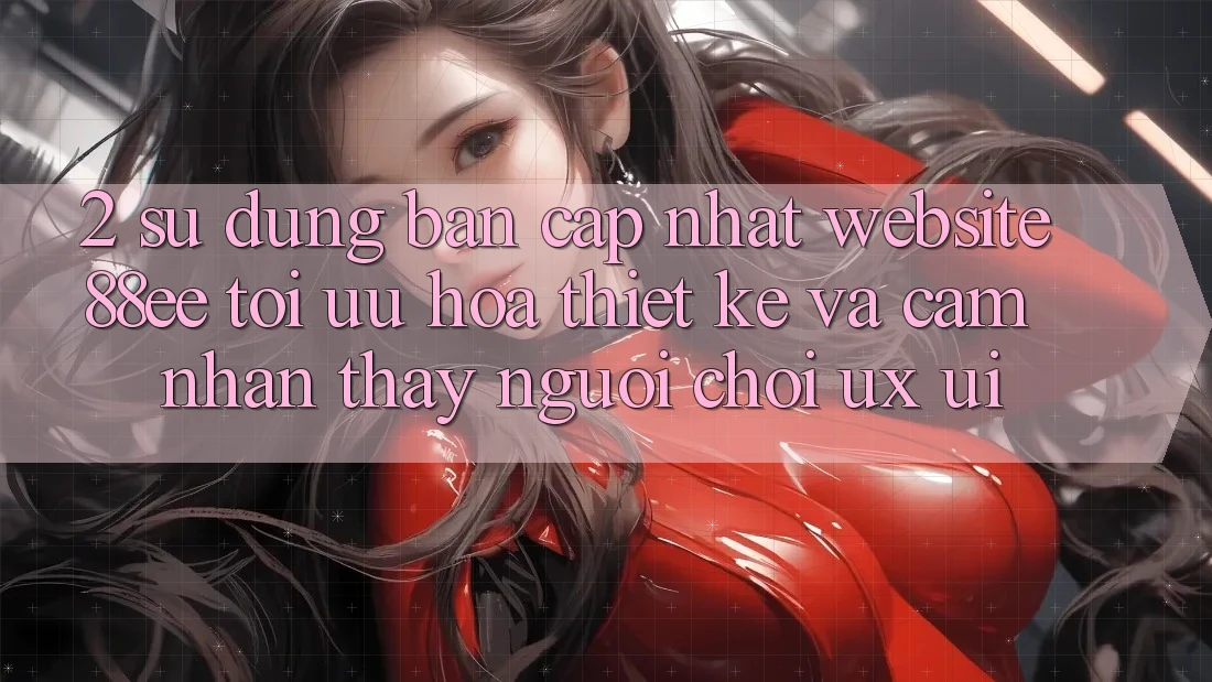 2. Sử dụng Bản Cập Nhật Website 88ee: Tối Ưu Hóa Thiết kế Và Cảm nhận thấy Người chơi (UX/UI)