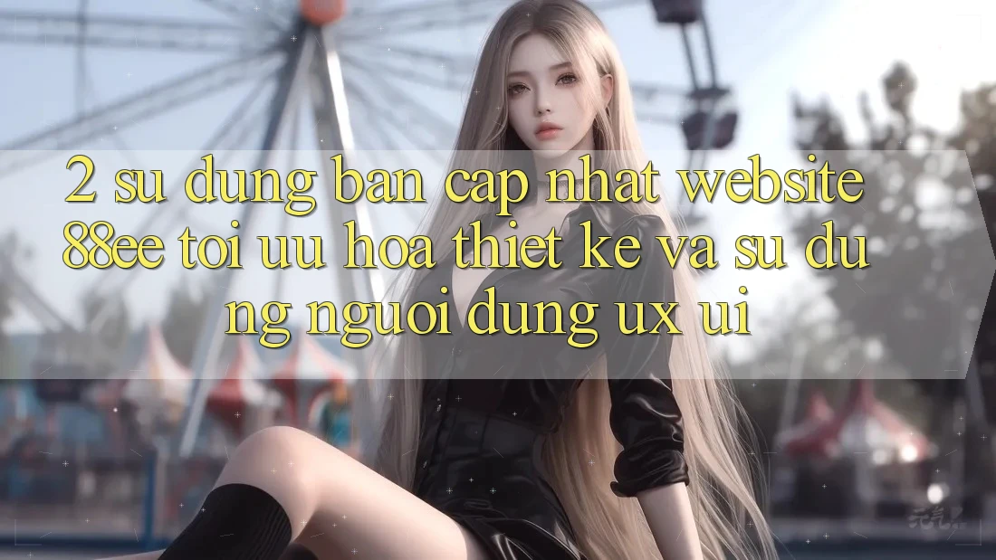 2. Sử dụng Bản Cập Nhật Website 88ee: Tối Ưu Hóa Thiết kế Và Sử dụng Người Dùng (UX/UI) 2. Sử dụng Bản Cập Nhật Website 88ee: Tối Ưu Hóa Thiết kế Và Sử dụng Người Dùng (UX/UI)