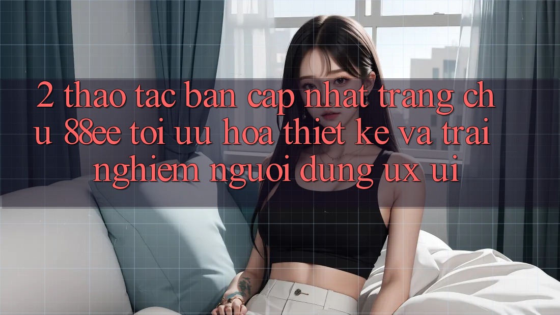 2. Thao tác Bản Cập Nhật Trang chủ 88ee: Tối Ưu Hóa Thiết kế Và Trải Nghiệm Người Dùng (UX/UI)