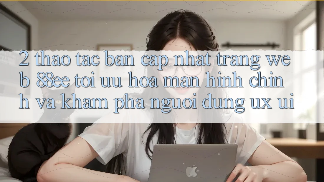 2. Thao tác Bản Cập Nhật Trang web 88ee: Tối Ưu Hóa Màn hình chính Và Khám phá Người Dùng (UX/UI) 2. Thao tác Bản Cập Nhật Trang web 88ee: Tối Ưu Hóa Màn hình chính Và Khám phá Người Dùng (UX/UI)