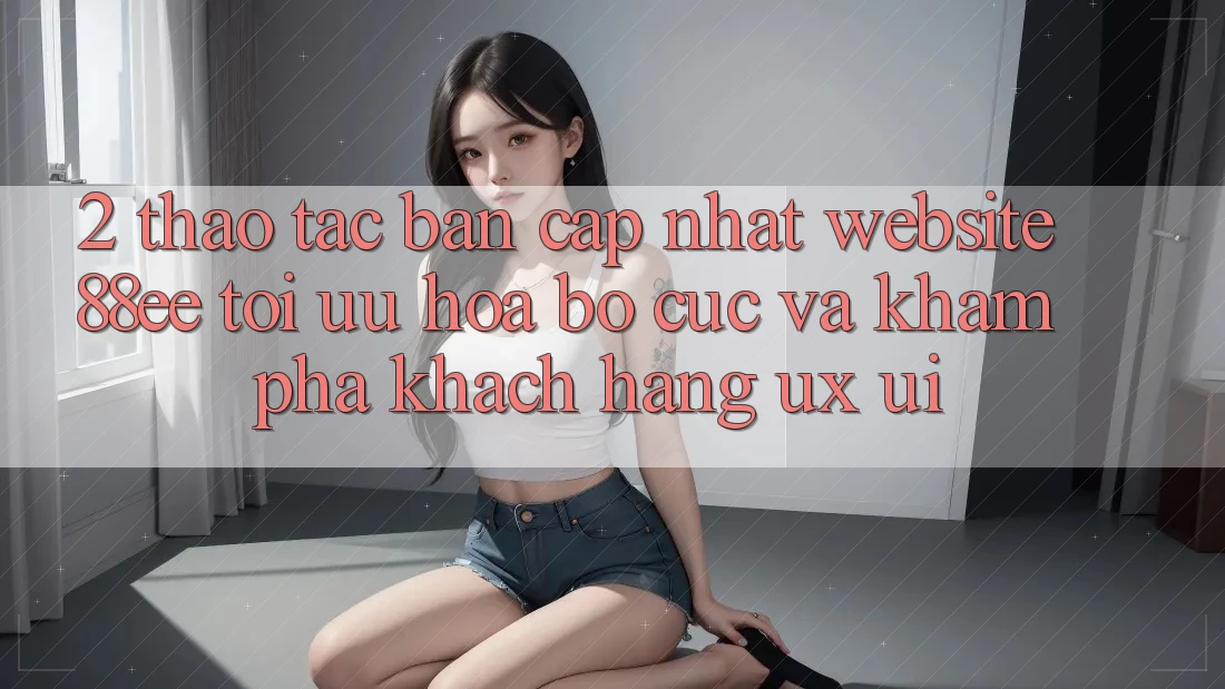 2. Thao tác Bản Cập Nhật Website 88ee: Tối Ưu Hóa Bố cục Và Khám phá Khách hàng (UX/UI) 2. Thao tác Bản Cập Nhật Website 88ee: Tối Ưu Hóa Bố cục Và Khám phá Khách hàng (UX/UI)