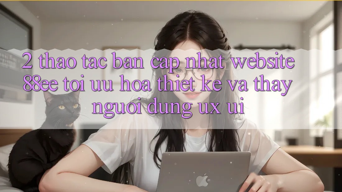 2. Thao tác Bản Cập Nhật Website 88ee: Tối Ưu Hóa Thiết kế Và Thấy Người Dùng (UX/UI)