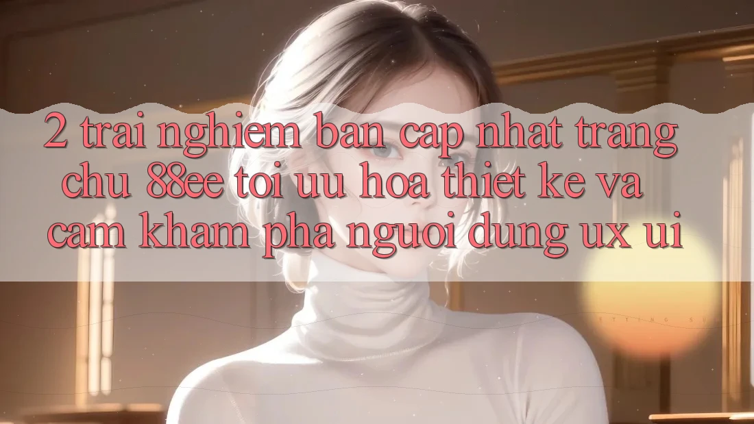 2. Trải nghiệm Bản Cập Nhật Trang chủ 88ee: Tối Ưu Hóa Thiết kế Và Cảm khám phá Người Dùng (UX/UI) 2. Trải nghiệm Bản Cập Nhật Trang chủ 88ee: Tối Ưu Hóa Thiết kế Và Cảm khám phá Người Dùng (UX/UI)