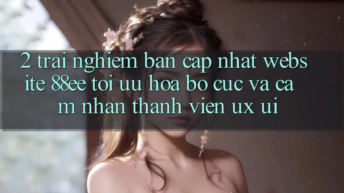 2. Trải nghiệm Bản Cập Nhật Website 88ee: Tối Ưu Hóa Bố cục Và Cảm nhận Thành viên (UX/UI)