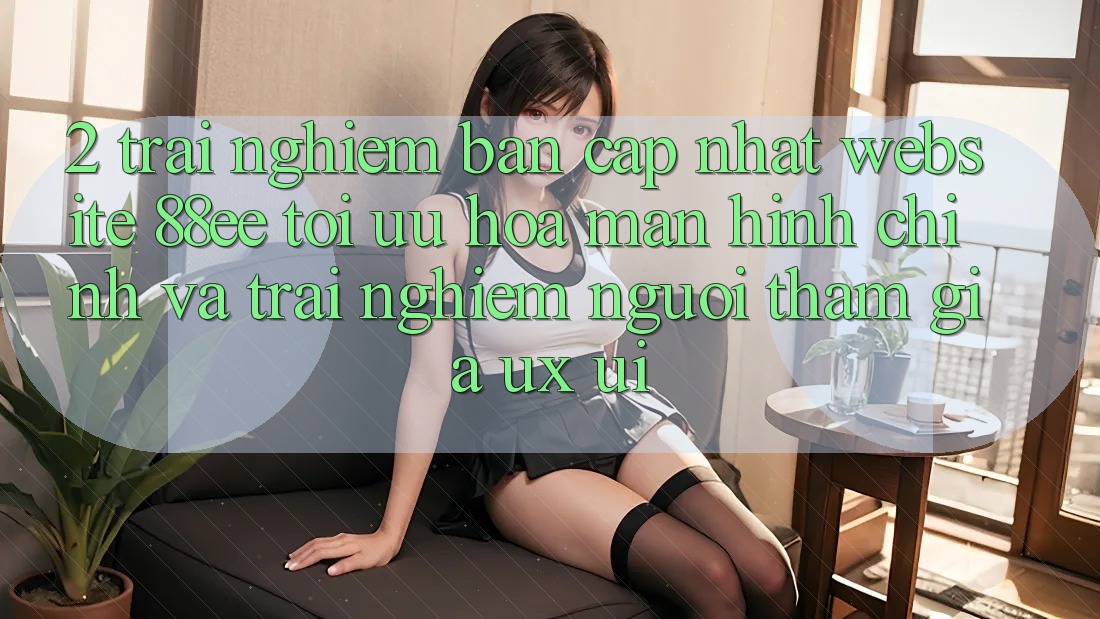 2. Trải nghiệm Bản Cập Nhật Website 88ee: Tối Ưu Hóa Màn hình chính Và Trải Nghiệm Người tham gia (UX/UI)