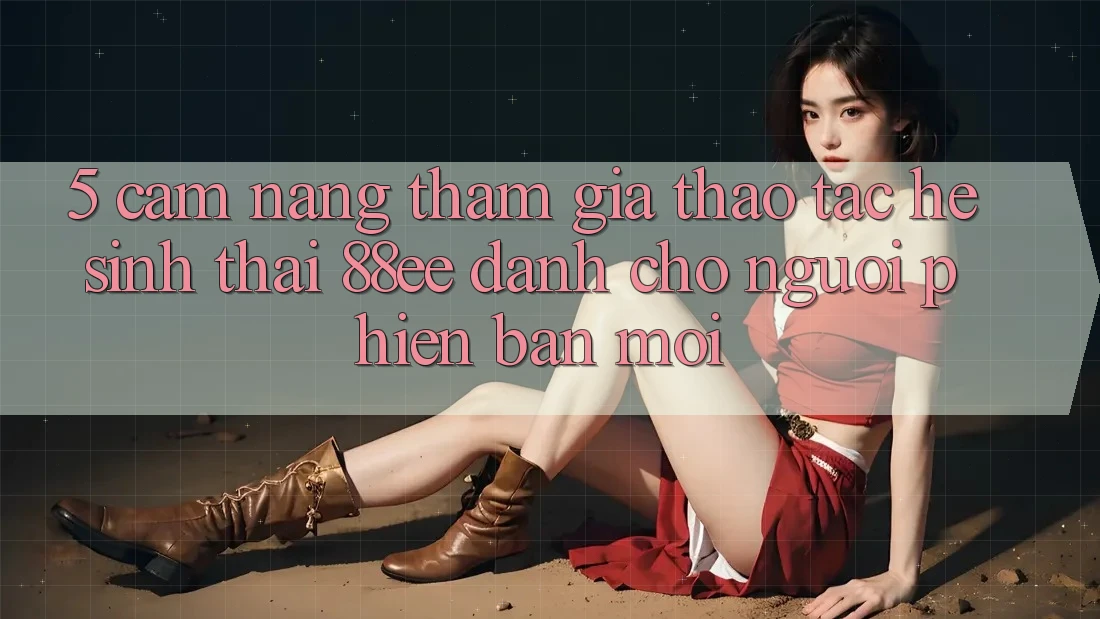 5. Cẩm nang Tham Gia Thao tác Hệ Sinh Thái 88ee Dành Cho Người Phiên bản mới