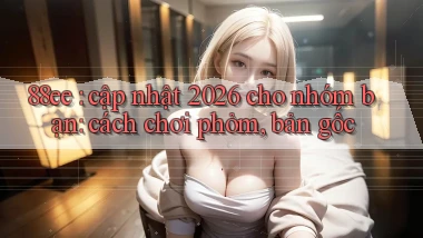 88ee cập nhật 2026 cho nhóm bạn cách chơi phỏm, bản gốc