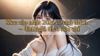 88ee cập nhật 2026 có chú thích   đánh giá theo tiêu chí