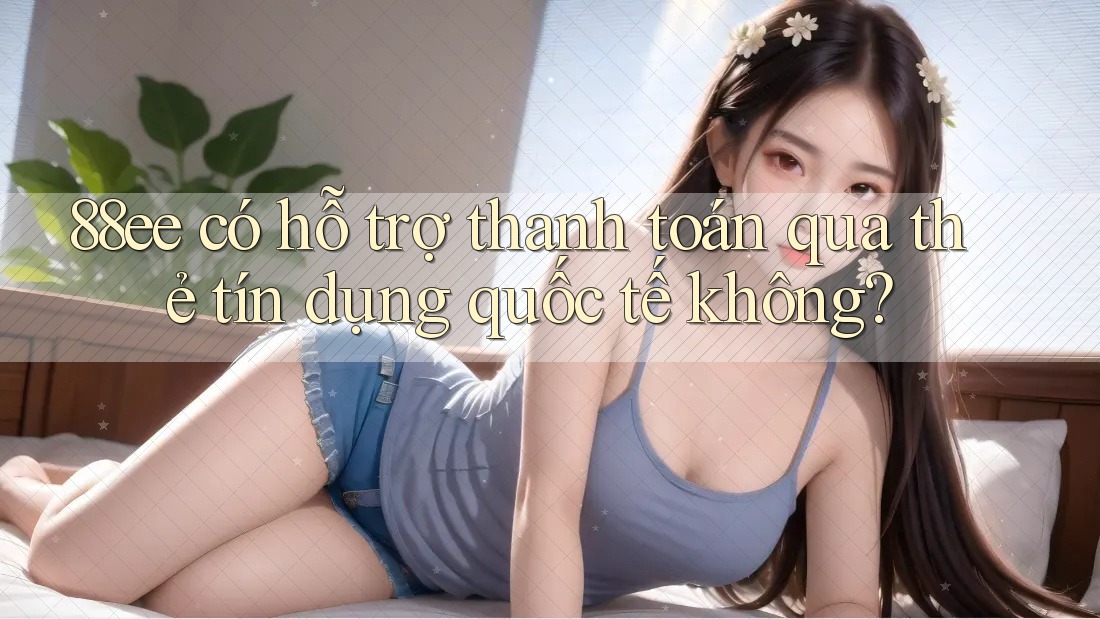 88ee có hỗ trợ thanh toán qua thẻ tín dụng quốc tế không? 88ee có hỗ trợ thanh toán qua thẻ tín dụng quốc tế không?