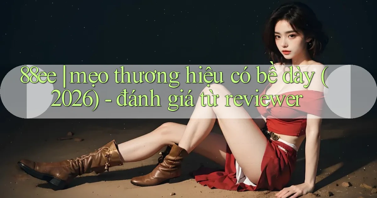 88ee mẹo thương hiệu có bề dày (2026)   đánh giá từ reviewer