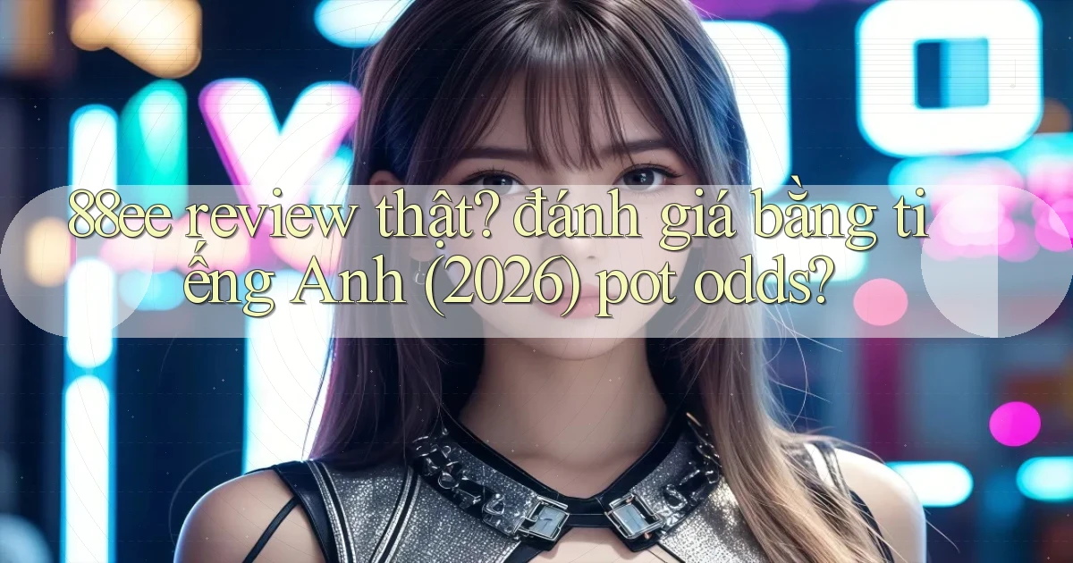 88ee review thật đánh giá bằng tiếng Anh (2026) pot odds