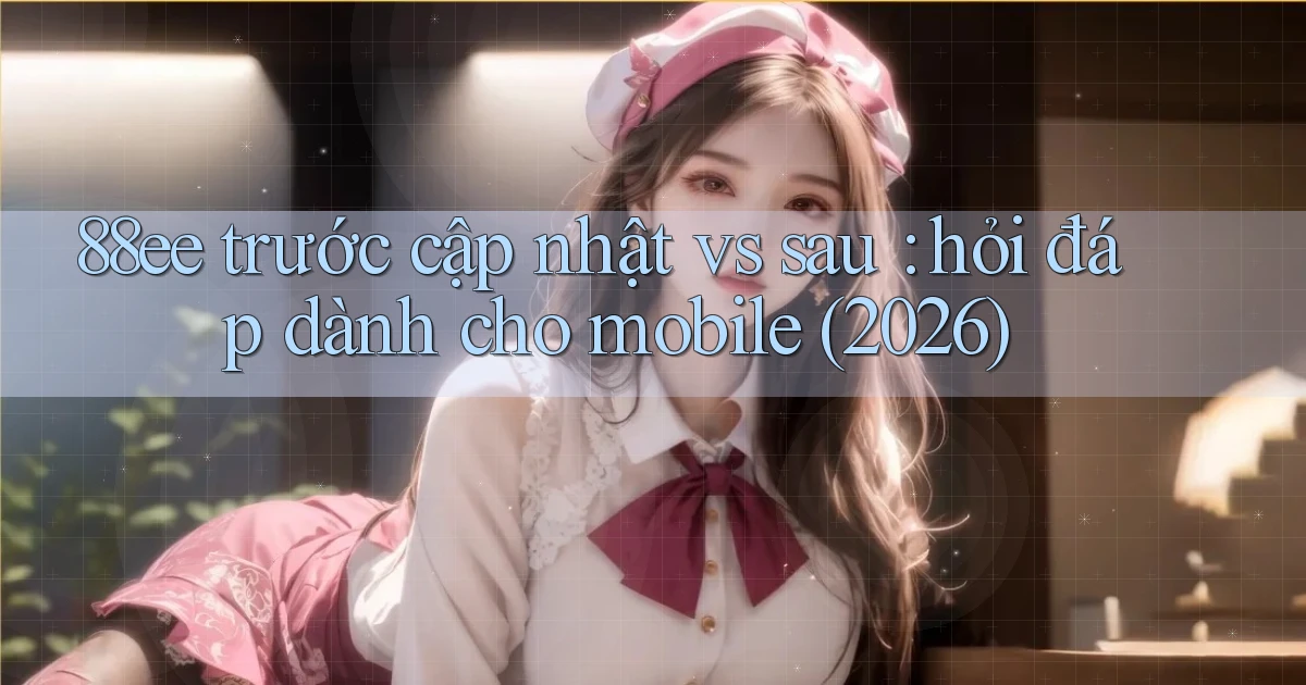 88ee trước cập nhật vs sau hỏi đáp dành cho mobile (2026)