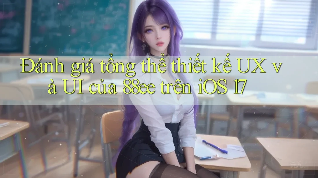 Đánh giá tổng thể thiết kế UX và UI của 88ee trên iOS 17