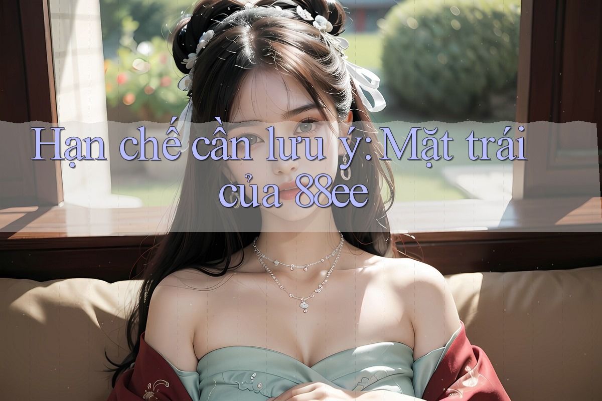 Hạn chế cần lưu ý: Mặt trái của 88ee