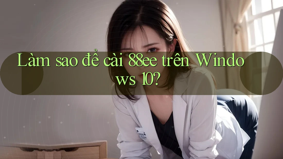 Làm sao để cài 88ee trên Windows 10?