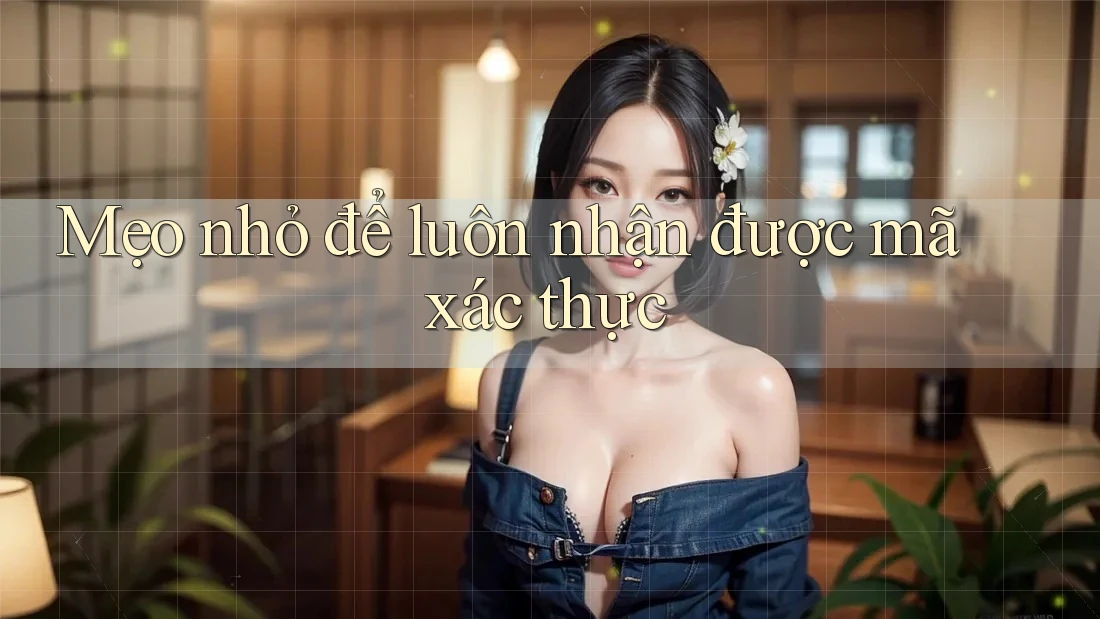 Mẹo nhỏ để luôn nhận được mã xác thực