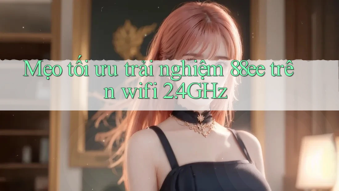 Mẹo tối ưu trải nghiệm 88ee trên wifi 2. 4GHz