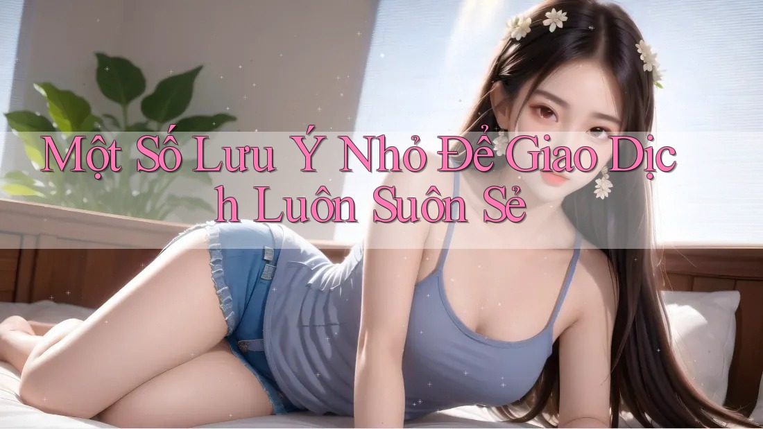 Một Số Lưu Ý Nhỏ Để Giao Dịch Luôn Suôn Sẻ