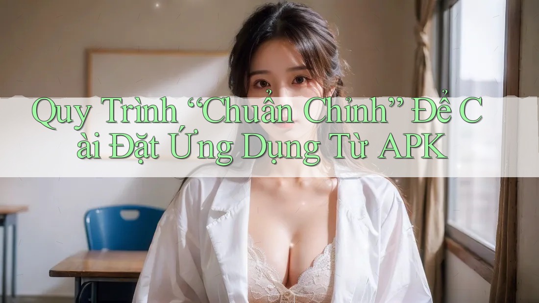 Quy Trình “Chuẩn Chỉnh” Để Cài Đặt Ứng Dụng Từ APK