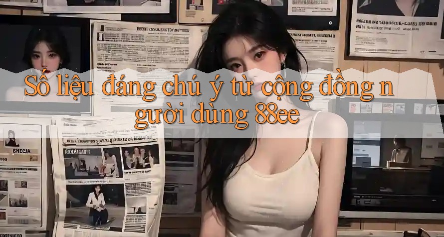 Số liệu đáng chú ý từ cộng đồng người dùng 88ee
