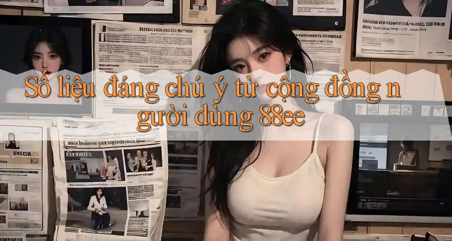 Số liệu đáng chú ý từ cộng đồng người dùng 88ee
