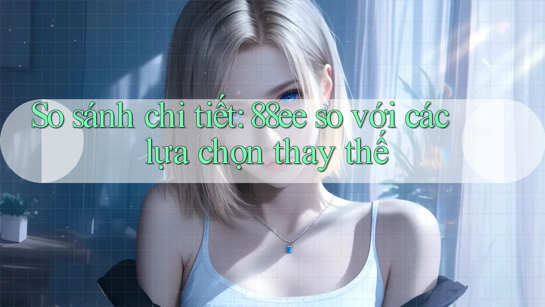So sánh chi tiết: 88ee so với các lựa chọn thay thế