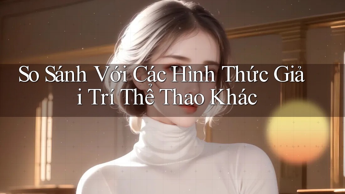 So Sánh Với Các Hình Thức Giải Trí Thể Thao Khác