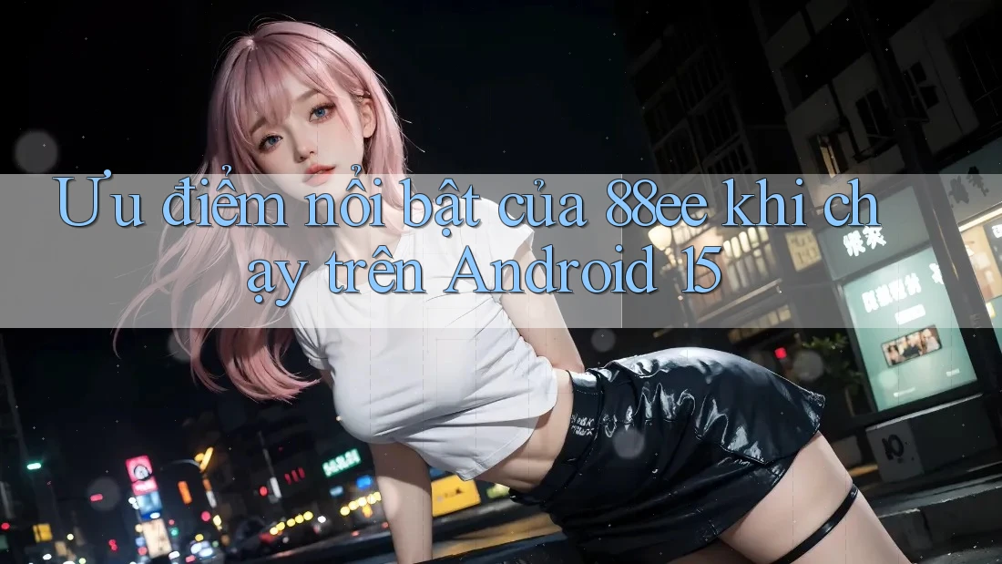 Ưu điểm nổi bật của 88ee khi chạy trên Android 15