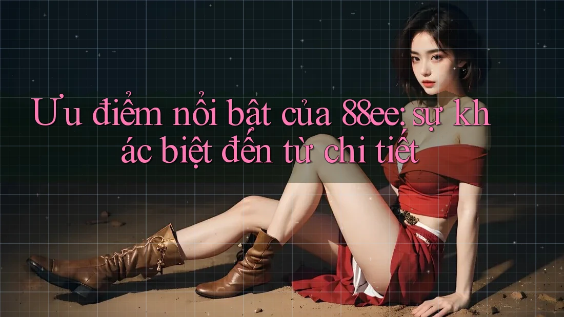 Ưu điểm nổi bật của 88ee: sự khác biệt đến từ chi tiết