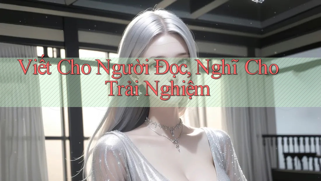 Viết Cho Người Đọc, Nghĩ Cho Trải Nghiệm